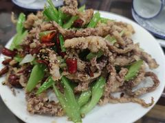 干煸鱿鱼须-鑫来子菜馆