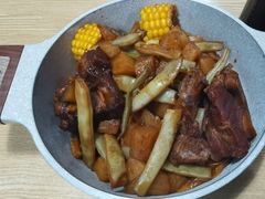 内蒙焖面-内蒙焖面大盆骨餐馆(山大路店)