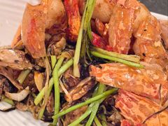 豉椒脆皮斑节虾-三亚亚龙湾瑞吉酒店·铭轩中餐厅Mingxuan·海南菜·粤菜