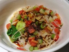 岐山臊子干拌面-白起肉夹馍