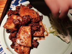 牛仔骨炒年糕-绿茶餐厅(布吉万象汇店)