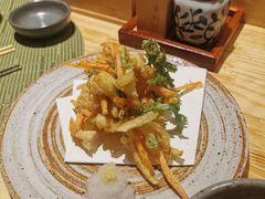 贝柱天妇罗-镹·鱼料理  国产鱼使用店