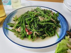 虾酱空心菜-威海渔村(静安旗舰店)