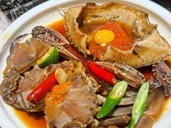 -草家酱蟹炭火烤肉店(珲春南路一店)