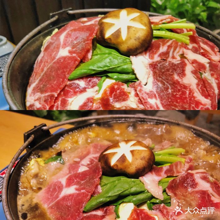 富山日式料理(世茂店)肥牛寿喜锅图片