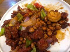 椒香虾仁爆鸡球-陈傻子餐厅(世纪都会店)