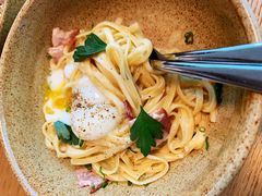 奶油培根半熟蛋意面-EN SPACE恩空间