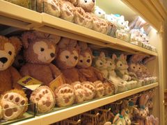 -小镇影院迪士尼小熊Duffy与他的朋友合影地