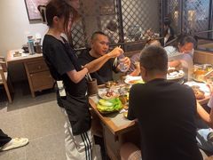 -草家酱蟹炭火烤肉店(珲春南路一店)