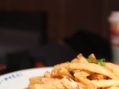 咸蛋黄炒茄子-吃饭皇帝大(解放西路店)