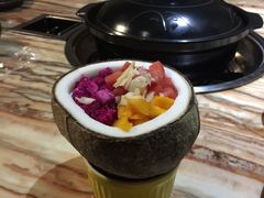 鲜果椰奶冻-润泽园椰子鸡(汇一城店)