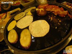 烤芋片，藕片，茄瓜片-妙香居韩国烤肉(容桂天佑城店)