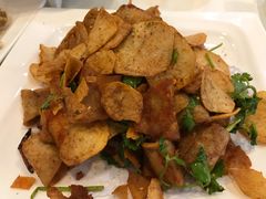 土豆片炒考姥姥-唐晋人家(源深路店)