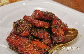 Green Wheat Kernel Braised Pork Ribs