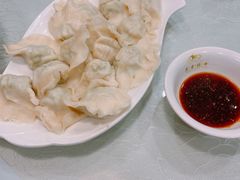 角瓜鸡蛋虾仁水饺-黄家饺子东北特色菜馆(湖滨商业街店)