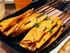 豆腐皮-利杨记·本味轩粥坊·烧烤(宝体店)