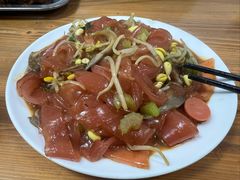 火腿肠炒酿皮-何记酿皮店(西流湾店)