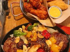 牛肉饼-富乐满韩国正宗炸鸡韩国料理(虹泉路店)