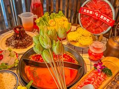 -热火朝天鲜切牛肉火锅(南强街巷店)