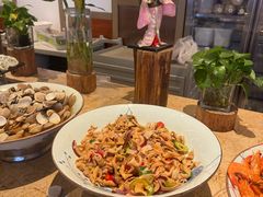 -大中华希尔顿酒店-念自助餐·海南美食·三文鱼