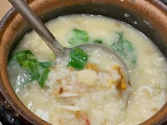 象拔蚌扇贝粥-适口餐厅砂锅粥(公信路总店)