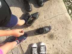 -多瑙河畔鞋履雕塑