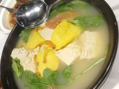 上汤炖蛋饺柴锅豆腐-到家尝北京菜(西坝河店)