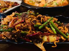 辣炒鸡胗拉面-小木屋米酒店总店