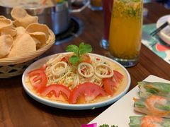 海鲜木瓜沙律-樾餐厅泰式海鲜火锅(民歌湖店)