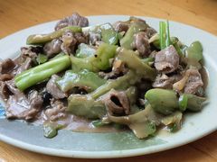 苦瓜炒羊肉-大福羊肉海鲜店