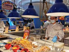 自助取餐区-帝企鹅自助餐厅•儿童岛•真企鹅(长隆企鹅酒店)