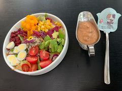 混合沙拉-猫小院猫主题咖啡厅(北锣店)