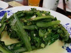 蒜茸油麦菜-范记靖远羊羔肉(博物馆店)