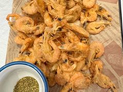 干炸河虾-大眼锅贴水饺(河东店)