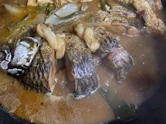 -北京龙庆四季香农家饭庄·灶台鱼·碳烤虹鳟鱼(龙庆峡店)