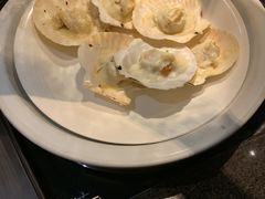 芝士白汁焗大元贝-广州花园酒店-凌璇阁360度高空海鲜自助餐CAROUSEL