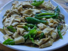 尖椒干豆腐-东北酱骨饺子馆(万科店)