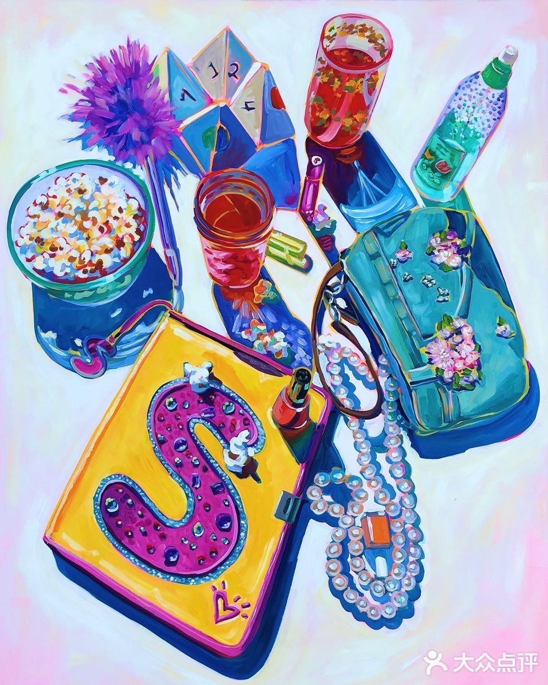 想要在静谧的午后☀️享受油画的美好～