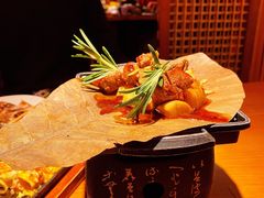 黑蒜牛肉蒲叶烧-有喜屋·深夜食堂(北京西路店)
