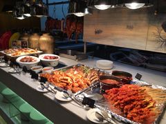 自助取餐区-杭州钱江新城万怡酒店-西餐厅