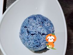 蝶豆花米饭-Asianplus海蓝鸡饭