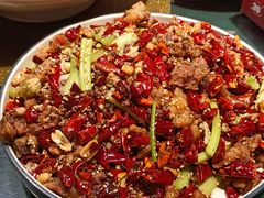 干锅辣子鸡-叶派龙虾•招牌香辣蟹·海鲜(中海国际店)