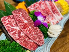 -明洞阿姨·韩式酱蟹烤肉·创意料理(三元桥店)