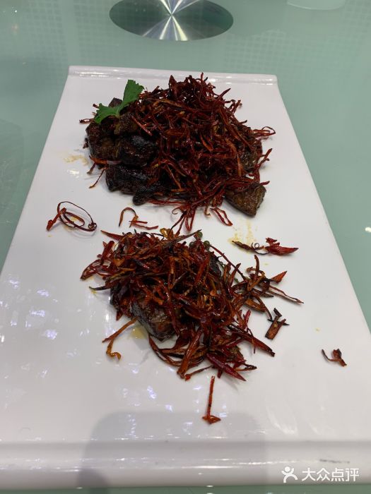 便宜坊(酒仙桥798艺术区店)鲜花椒烹汁小牛肉图片