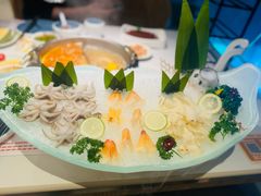 海鲜拼盘-左庭右院鲜牛肉火锅(新梅广场店)