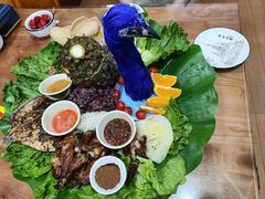 -沐毫傣泐云南菜孔雀宴•手抓饭傣味烧烤(曼听店)