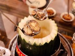 跳舞鲍鱼-尚竹阁冬瓜盅·18年地标美食(平洲店)