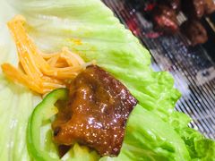 韩国包肉菜-本炙炭烤·蒲烧活鳗料理店(金沙洲店)