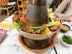 羊蝎子白汤锅底-老北京涮羊肉(航东路店)