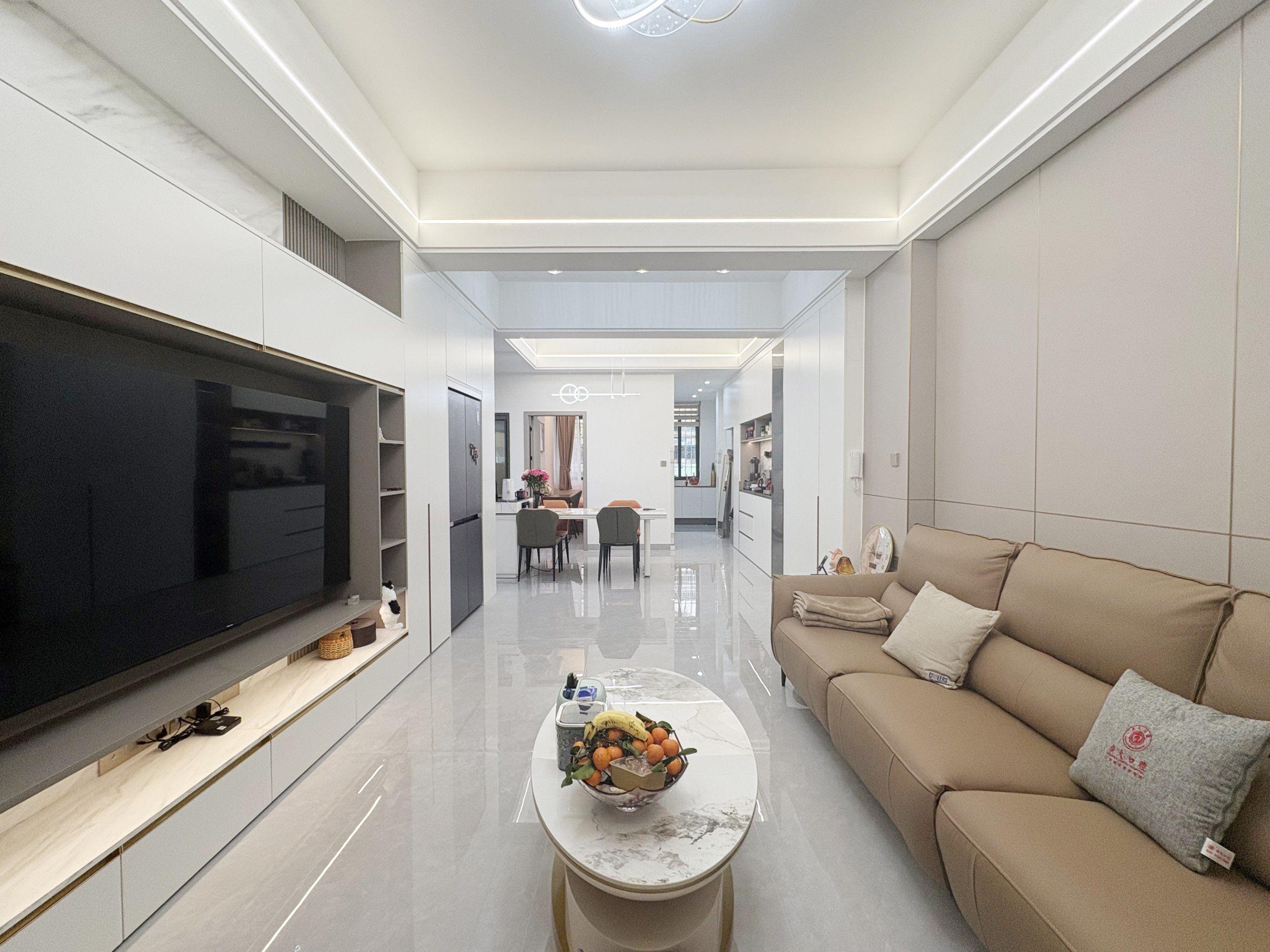 装修风格是现代简约风,完美落地~\n#装修设计 #现代简约风 #同城装修